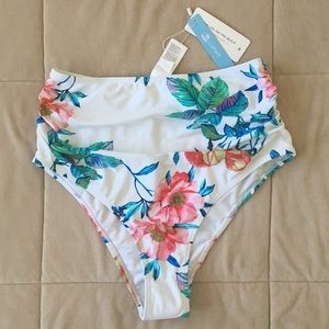 NWT Floral Bikini Bottoms